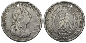 Great Britain. Hanover, George III AR Dollar (5 Shillings).