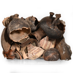 Mycenaean and Cypriot Pottery Sherd Group