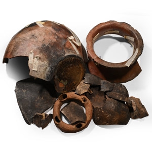 Massive Cypriot Vessel and Other Fragment Group