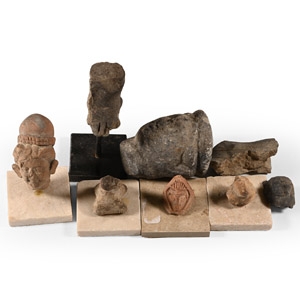 South East Asian Stone and Other Terracotta Artefact Group