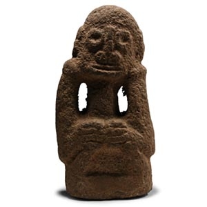 African Style Stone Figure