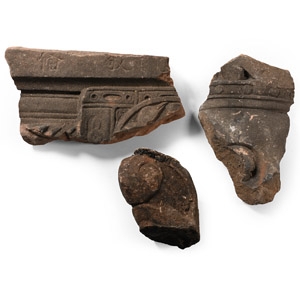 Western Asiatic Red Sandstone Fragment Group