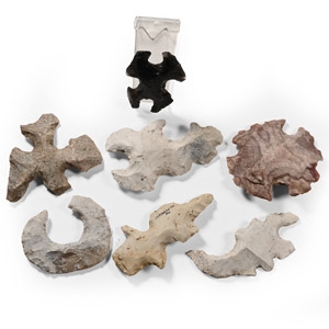 Native American Knapped Stone Artefact Collection