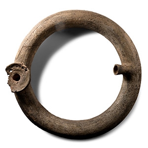 Cypriot Terracotta Circular Vessel