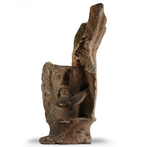 Greek Sandstone Head of Bearded Man