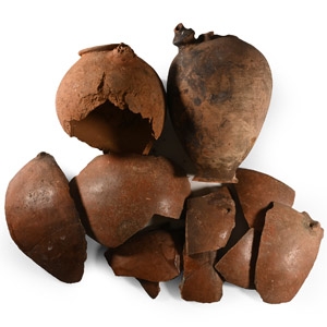Cypriot and Other Terracotta Vessel Fragment Group