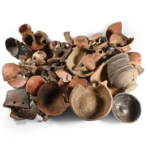 Cypriot and Other Terracotta Vessel Fragment Group