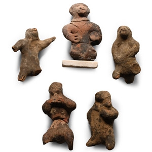 Indus Valley Terracotta Figure Collection