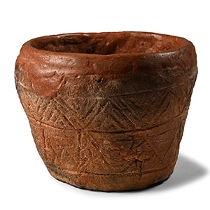 Stone Age Cranborne Chase Terracotta Barrow Burial Vessel