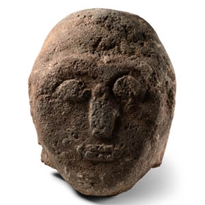 Iron Age Celtic Limestone Head