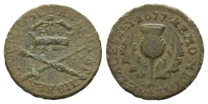 Scotland. Charles II, CU Turner-Twopence.