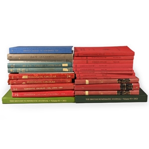 Various Old Numismatic Institution Literature Group