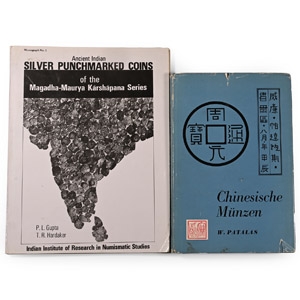 Chinese and Indian Coin Books