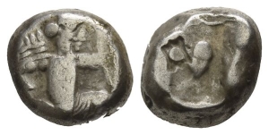 Persia. Achaemenid Empire, Time of Darius II to Artaxerxes II AR Siglos.