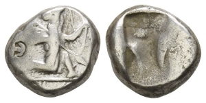 Persia. Achaemenid Empire, Time of Xerxes I to Darius II AR Siglos.