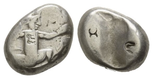 Persia. Achaemenid Empire, Time of Darius II to Artaxerxes II AR Siglos.