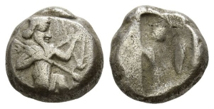 Persia. Achaemenid Empire, Time of Xerxes I to Darius II AR Siglos.