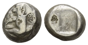 Persia. Achaemenid Empire, Time of Darius II to Artaxerxes II AR Siglos.