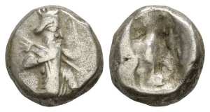 Persia. Achaemenid Empire, Time of Xerxes I to Darius II AR Siglos.