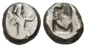Persia. Achaemenid Empire, Time of Artaxerxes I to Artaxerxes II AR Siglos.