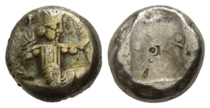 Persia. Achaemenid Empire, Time of Darius II to Artaxerxes II AR Siglos.