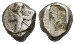 Persia. Achaemenid Empire, Time of Artaxerxes I to Artaxerxes II AR Siglos.