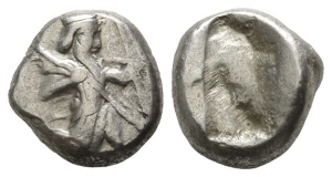 Persia. Achaemenid Empire, Time of Artaxerxes I to Artaxerxes II AR Siglos.