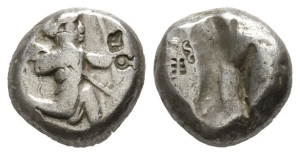 Persia. Achaemenid Empire, Time of Xerxes I to Darius II AR Siglos.