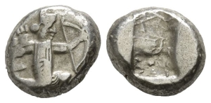 Persia. Achaemenid Empire, Time of Darius II to Artaxerxes II AR Siglos.