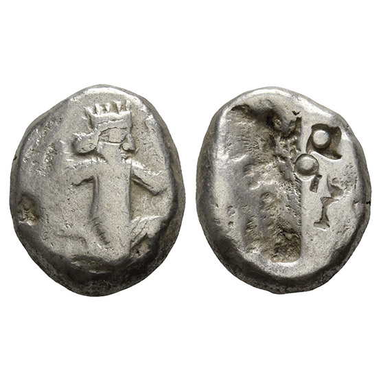 Persia. Achaemenid Empire, Time of Darius II to Artaxerxes II AR Siglos.