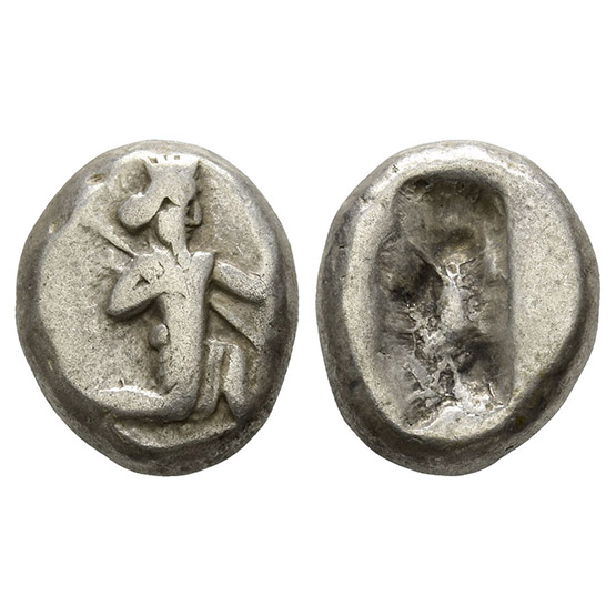 Persia. Achaemenid Empire, Time of Xerxes I to Darios II AR Siglos.