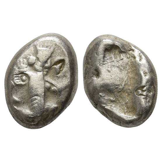 Persia. Achaemenid Empire, Time of  Artaxerxes I to Darios II AR Siglos.