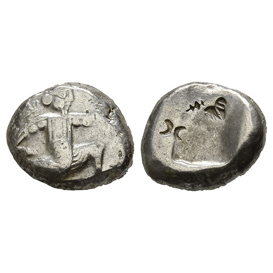 Persia. Achaemenid Empire, Time of Darius II to Artaxerxes II AR Siglos.