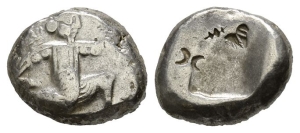 Persia. Achaemenid Empire, Time of Darius II to Artaxerxes II AR Siglos.