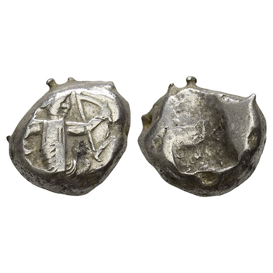 Persia. Achaemenid Empire, Time of Artaxerxes I to Darios II AR Siglos.