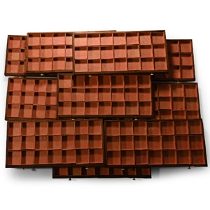 Collectors Wooden Tray Group