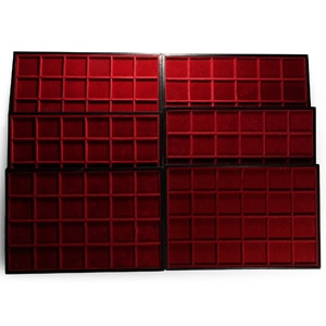 Collectors Velvet Abafil Tray Group