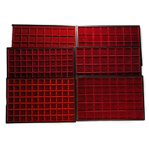 Collectors Velvet Abafil Tray Group