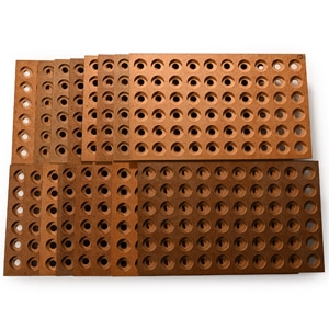 Collectors Wooden Coin Cabinet Tray Group