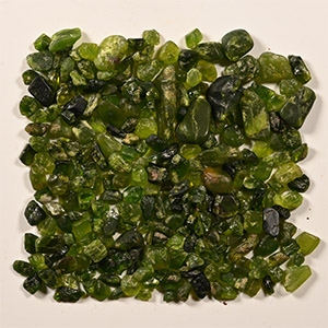 155 Carats of Green Andalusite Crystals