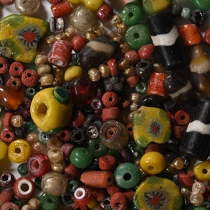 Roman Mixed Glass Bead Group