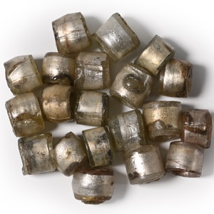 Viking Age Silver in Glass Bead Group