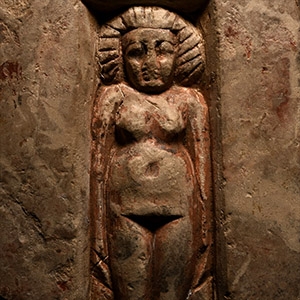 Egyptian Plaque with Fertility Figure