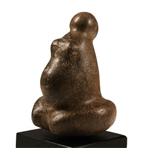 Large Stone Age Pregnant Mother Goddess Idol