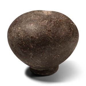Western Asiatic Grey Stone Mace Head