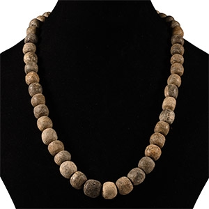 Woolly Mammoth Bone Bead Necklace String