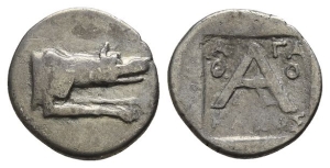 Argolis, Argos AR Triobol or Hemidrachm.