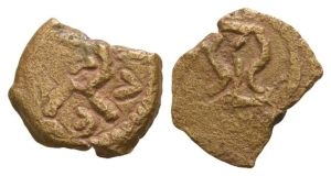 Judaea, Herod I AE Prutah.