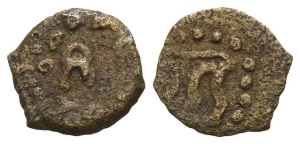 Judaea, Herod I AE Prutah.