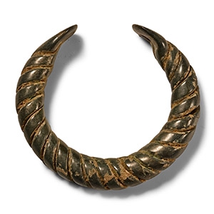 Viking Age Twisted Bronze Bracelet